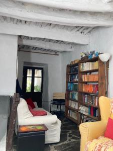 Χώρος καθιστικού στο Casa Barbara