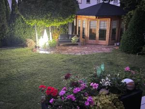 Zahrada ubytování Fewo Weser