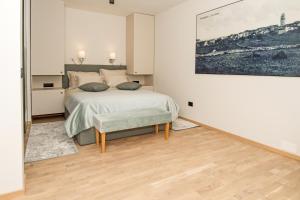 Postel nebo postele na pokoji v ubytování Fra&Kat Rooms