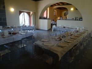 מסעדה או מקום אחר לאכול בו ב-Palazzo Rosso