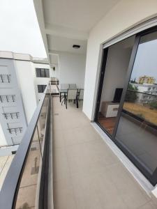 Apartmani Aida的阳台或露台