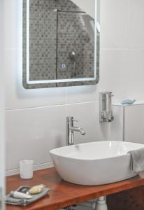 Koupelna v ubytování Apartman Sidonija