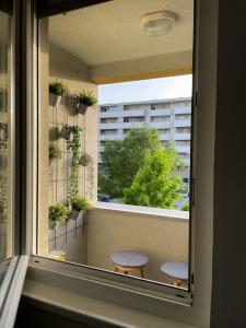 Balkón alebo terasa v ubytovaní Apartman Welcome to Trešnjevka