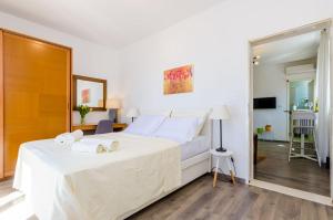 Posteľ alebo postele v izbe v ubytovaní Apartments Knego