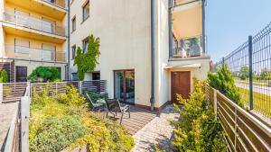 Balkon lub taras w obiekcie Apartamenty Sun & Snow Lido Sarbinowo