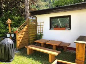 Ogród w obiekcie Karwendel-Lodge