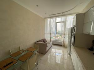 A kitchen or kitchenette at Sea View Kadorr Suite