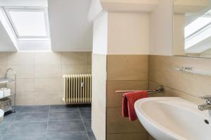 Koupelna v ubytování Ferienwohnung Säntisblick + 21 fotografií