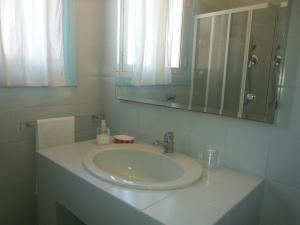 Ett badrum på Il Giardino Del Purgatorio