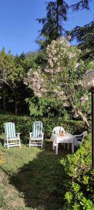 A garden outside Affittacamere Angela