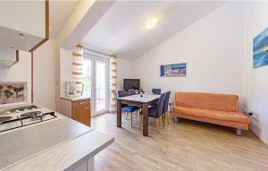 Kuchyň nebo kuchyňský kout v ubytování Apartments Veda