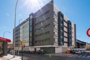 Budynek, w którym mieści się apartament