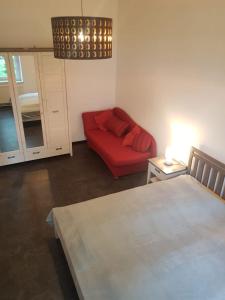 Posteľ alebo postele v izbe v ubytovaní Ferienwohnung Gmünd