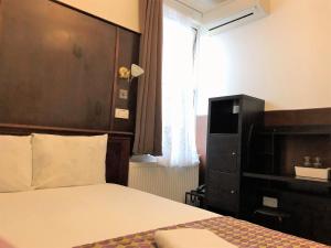 Postel nebo postele na pokoji v ubytování Plaza London Hotel