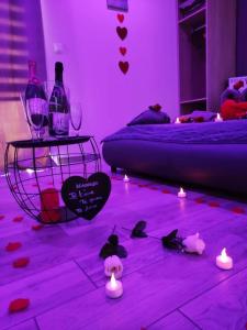 Voodi või voodid majutusasutuse Paradis Secret Spa toas