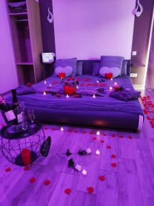 Voodi või voodid majutusasutuse Paradis Secret Spa toas