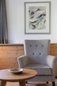 Khu vực ghế ngồi tại Hotel Garni Glockenstuhl