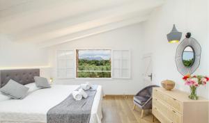 Posteľ alebo postele v izbe v ubytovaní Pollenca - 35171 Mallorca