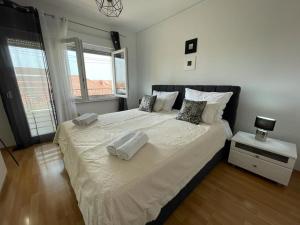 Llit o llits en una habitació de Apartment Josip