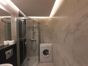 Kúpeľňa v ubytovaní Apartament na Warszawskiej