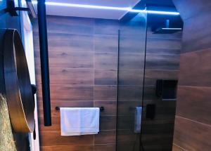 Koupelna v ubytování Apartament Stożek