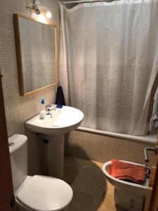 Koupelna v ubytování Apartamento en Conil cerca de Playa y Centro