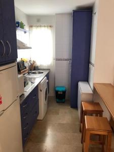 Kuchyň nebo kuchyňský kout v ubytování Apartamento en Conil cerca de Playa y Centro
