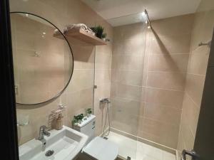 Koupelna v ubytování APPARTEMENT KARIAT CABO