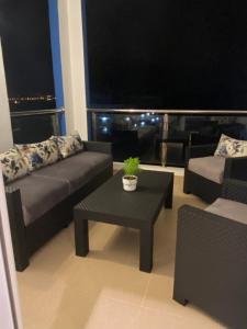 Posezení v ubytování APPARTEMENT KARIAT CABO