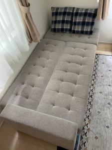 Postel nebo postele na pokoji v ubytování Bessalov Home 2nd room friendly house