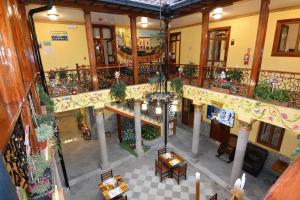 Restaurace v ubytování Hotel La Basílica Quito
