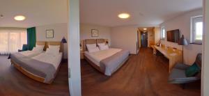 Postel nebo postele na pokoji v ubytování Trendic Hotel