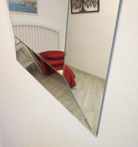Postel nebo postele na pokoji v ubytování il Riccio B&B