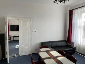 Ruang duduk di Apartmán Netolice 207 Deluxe