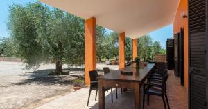 A garden outside Domo Galante
