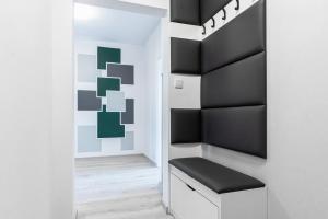 Kuchyňa alebo kuchynka v ubytovaní Quadratum Apartment by Noclegi Renters