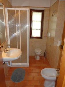 A bathroom at Il Vigneto