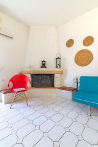 Posedenie v ubytovaní Marilyn Boutique Apartment near Sandy Beach