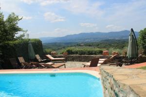 Nespecifikovaný výhled na hory nebo výhled na hory při pohledu z bed and breakfast