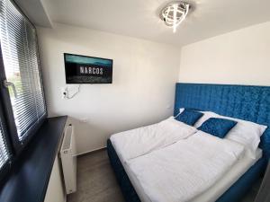 Posteľ alebo postele v izbe v ubytovaní Positano Apartman + 21 fotografií