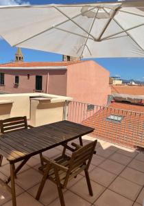 A balcony or terrace at Gioberti 25