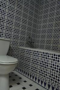 Koupelna v ubytování Hotel Amalay
