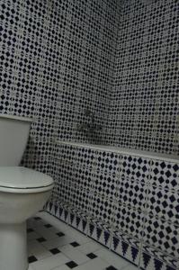 
A bathroom at Hotel Amalay
