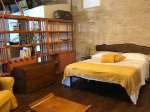 Posteľ alebo postele v izbe v ubytovaní Locanda del Sole