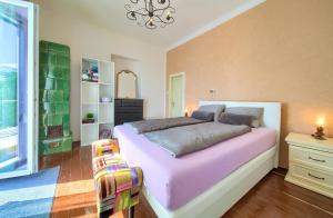 Krevet ili kreveti u jedinici u objektu Holiday house SEAFRONT