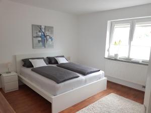 Postel nebo postele na pokoji v ubytování Ferienwohnung im Springerhof