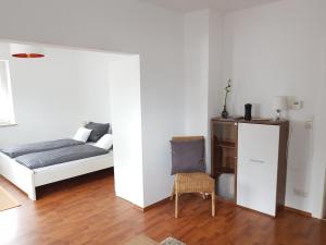 Postel nebo postele na pokoji v ubytování Ferienwohnung im Springerhof