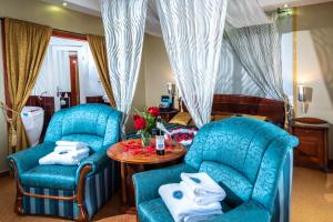 Posezení v ubytování Duna Relax Hotel Ráckeve