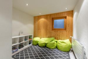 Posezení v ubytování Appartement Nendaz Chardon Bleu