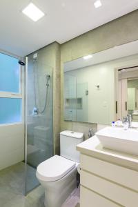Ванная комната в Encanto em Copacabana - Lar familiar - NSC601 Z3